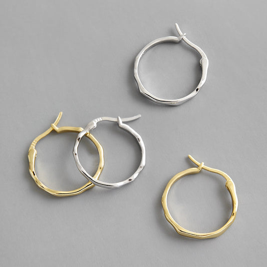 Thorny Hoop Earrings - Linda